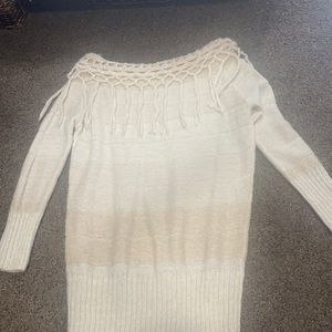 Free people-Long, soft sweater dress